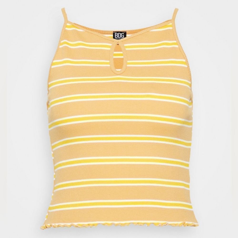 BDG Urban Outfitters Striped Keyhole Tank Top NWOT